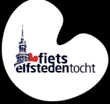 Feest in Ysbrechtum tijdens de Elfstedentocht